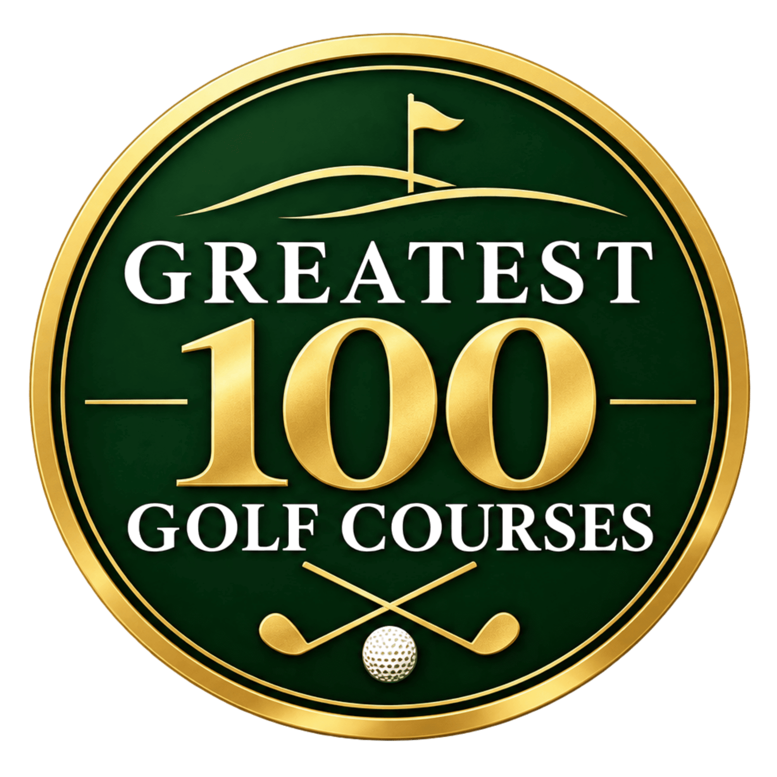 Greatest 100 Golf Courses logo