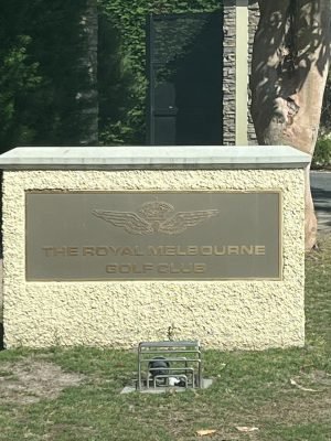 Royal Melbourne - East course